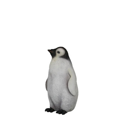 Statue de jeune pingouin