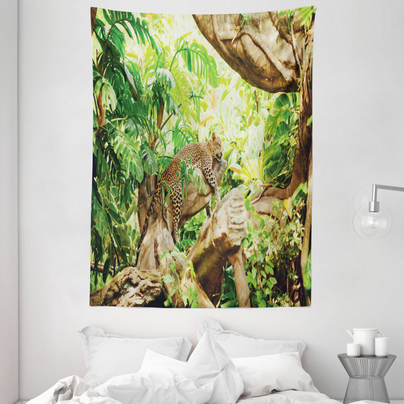 Tapisserie polyester safari, H 80 po x l 60 po