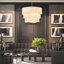 Lustre tambour 6 lumières Ashli