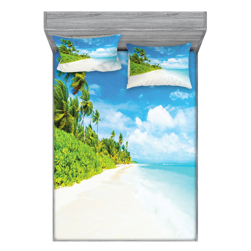 Microfiber Sheet Set, Full Sheet Set with Fitted Sheet