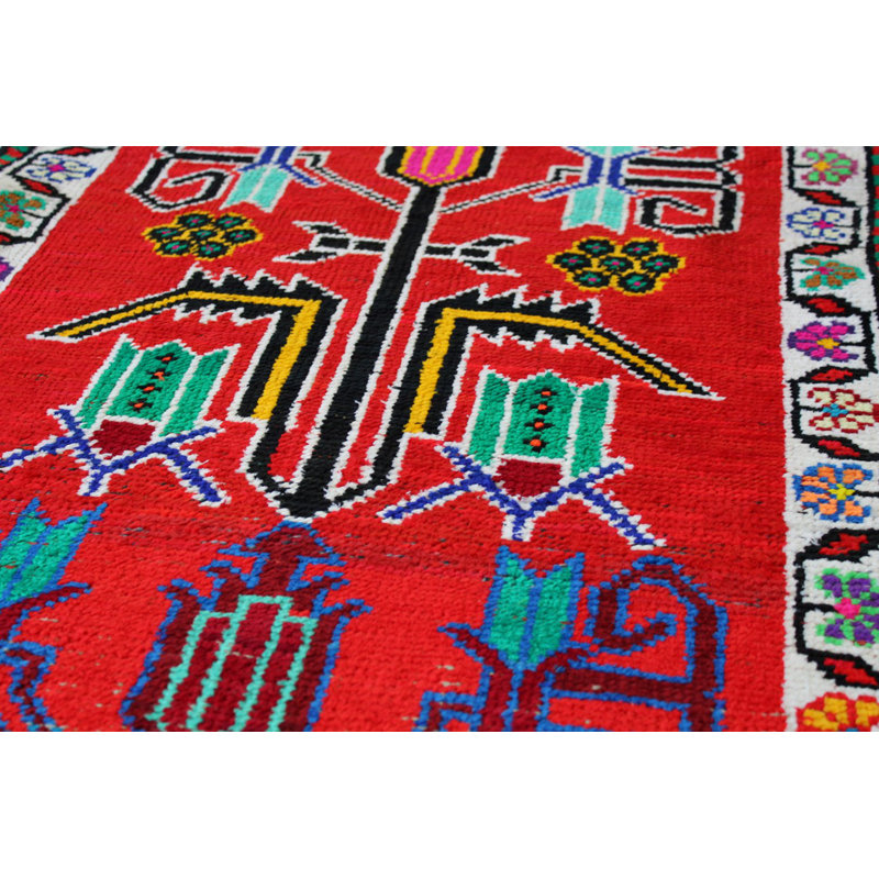 Herki One-of-a-Kind 2'7" X 11'6" Area Rug