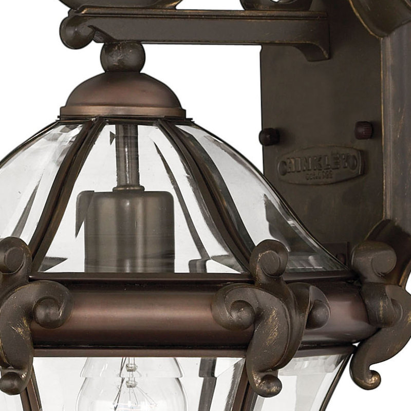 San Clemente Outdoor Wall Lantern, Copper Bronze