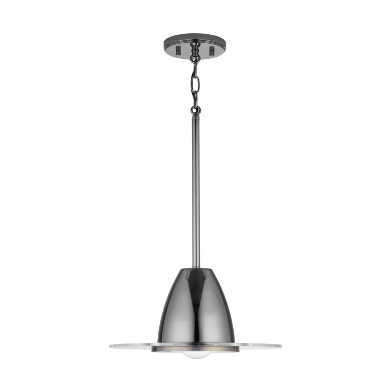 1 - Light Matte Black Single Pendant
