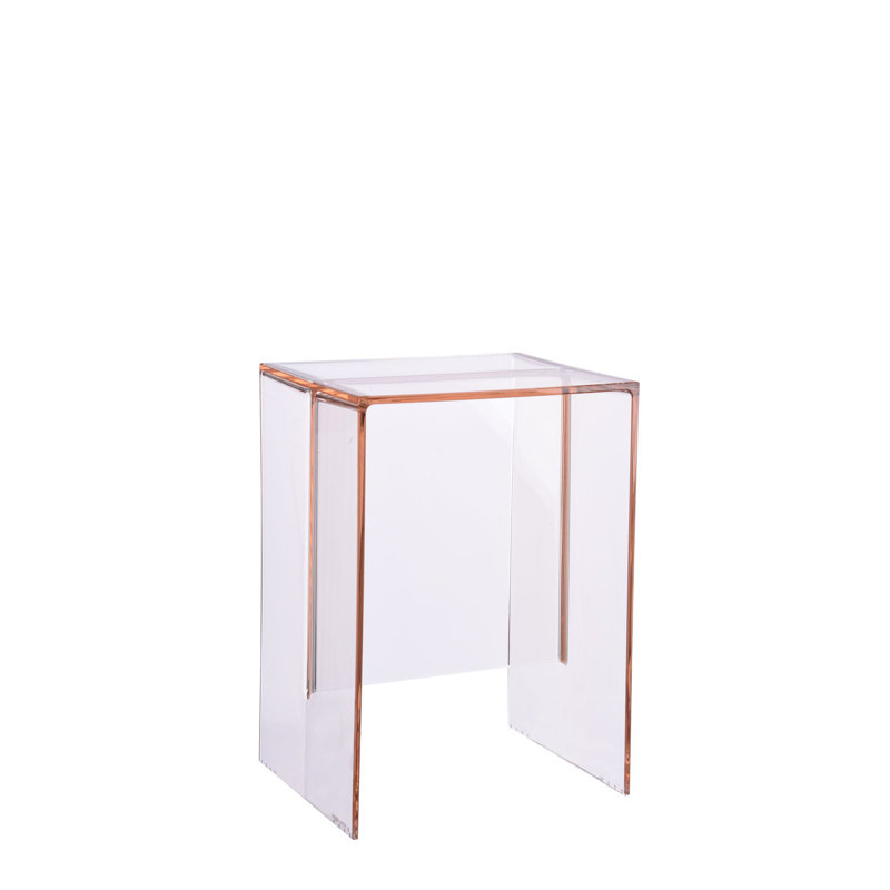 Max Beam End Table, Dusty Pink