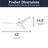 Maxon 52" Ceiling Fan with LED Lights-339332578