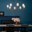 Kichler Pallas Brushed Natural Brass 8-Light Chandelier with Fabric Shades-597268139