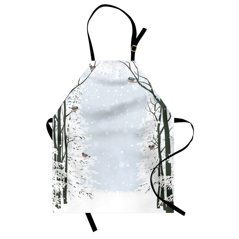 No Pattern Bib Apron