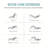 Memory Foam Wedge Pillow – 8, 10, 12 Inch Elevated Triangle Bed Pillow For Sleeping, Reading, Leg & Back Support With Washable Cover-1339703414