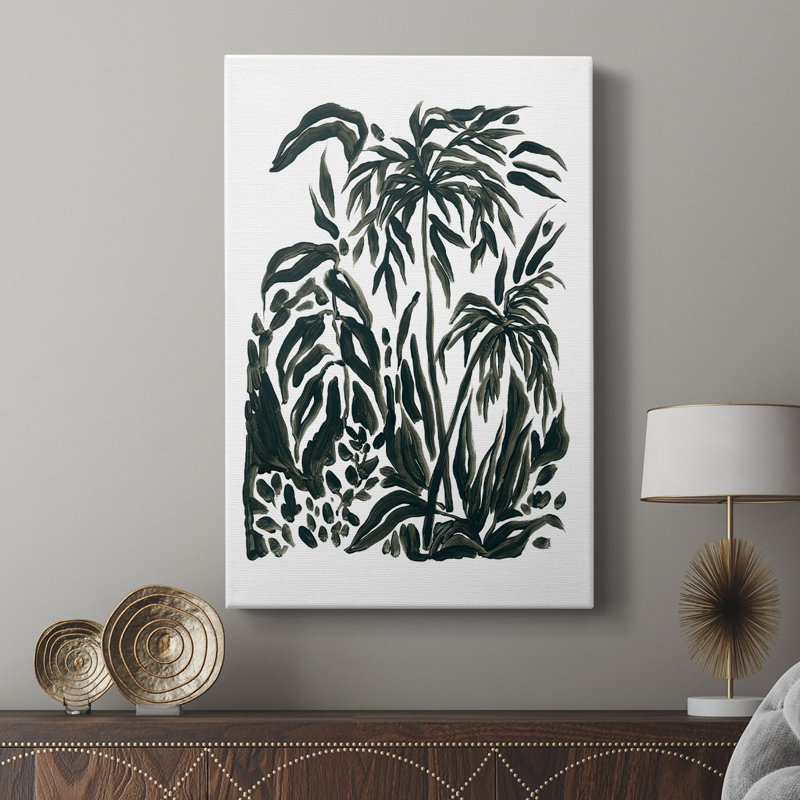 Encre Jungle IV - galerie sur mesure, H 18 po x l 12 po