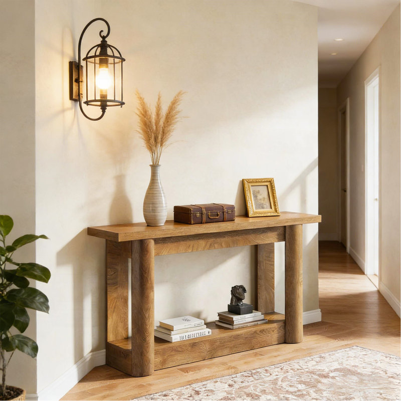 2-Tier Foyer Table,Entryway Sofa Table,Console Table