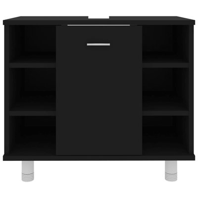 Bergthold 60cm Free-Standing Single Bathroom Vanity Base Only