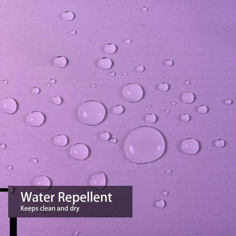 Rideau de douche imperméable mauve, rideaux de douche pour la salle de bain avec 12 crochets, 72" L x 84" W