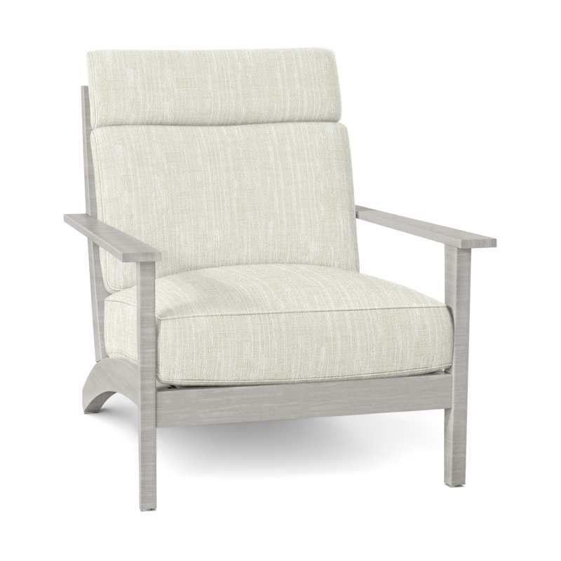 Méridienne Kennebunkport, Welt + bourre standard, Huître, Fronde Chambray