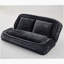Lit double pour homme et animal polyvalent, causeuse paresseuse avec positions réglables et coussins moelleux pour la détente-413090915