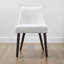 Chaise d'appoint rembourrée en bois massif Bremment-720516587