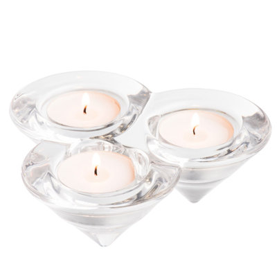 5cm Crystal Tabletop Votive Holder