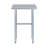Express KitchQuip 35"H X 24"L X 14"W Stainless Steel Work Table with-50193295