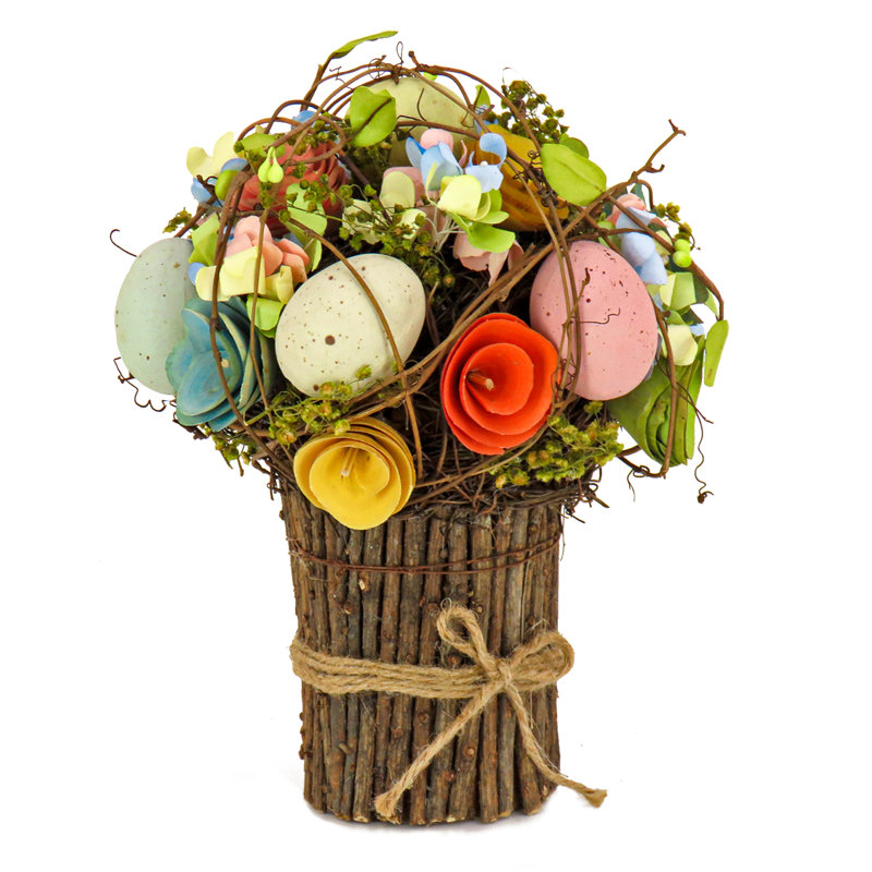 8" Easter Egg Floral Bundle