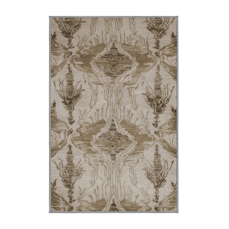 Tapis gris lavable à la machine, Tapis de couloir 2 pi x 4 pi