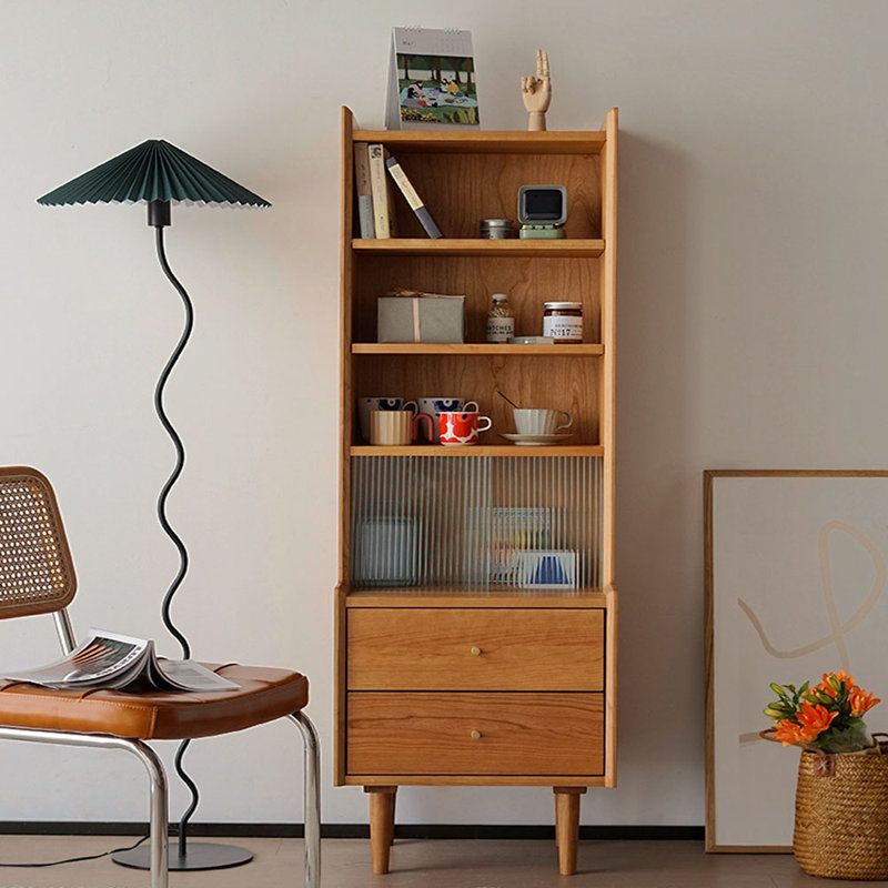 Buffet de rangement multifonctionnel semi-ouvert
