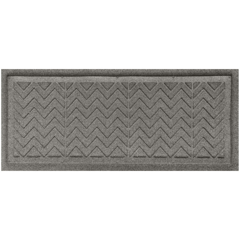 Waterhog Chevron Boot Tray, Medium Gray