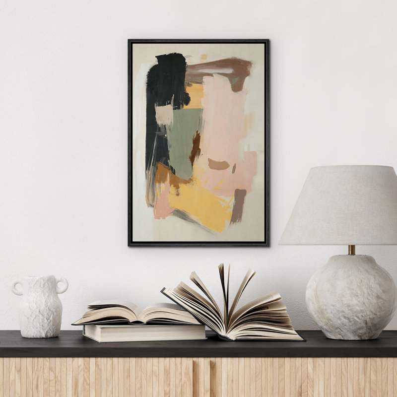 Impression sur toile de blocs de couleurs abstraites colorées, décorations murales de chambre à coucher rustiques modernes