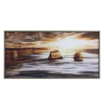 « ethereal peace »-reproduction de photo encadrée sur verre