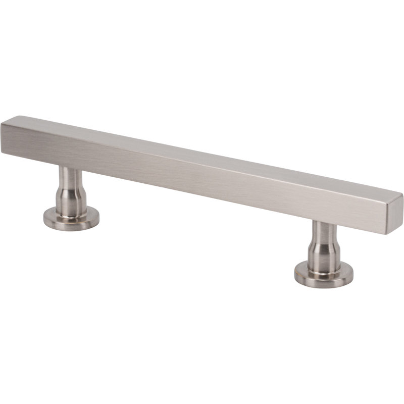 Dante Bar Pull, Brushed Satin Nickel, 3 3/4"