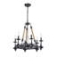 Lustree 6 lumières façon bougie/classique Eastcotts