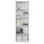 Matt White 5 Tier Bookcase Shelving Unit-877116342
