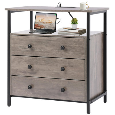 Jhadiel Nightstand by Ebern Designs