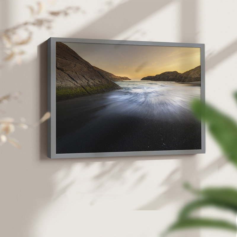 Mystic Nature - Reproduction encadrée - Restickable, Gris, H 11 po x l 14 po