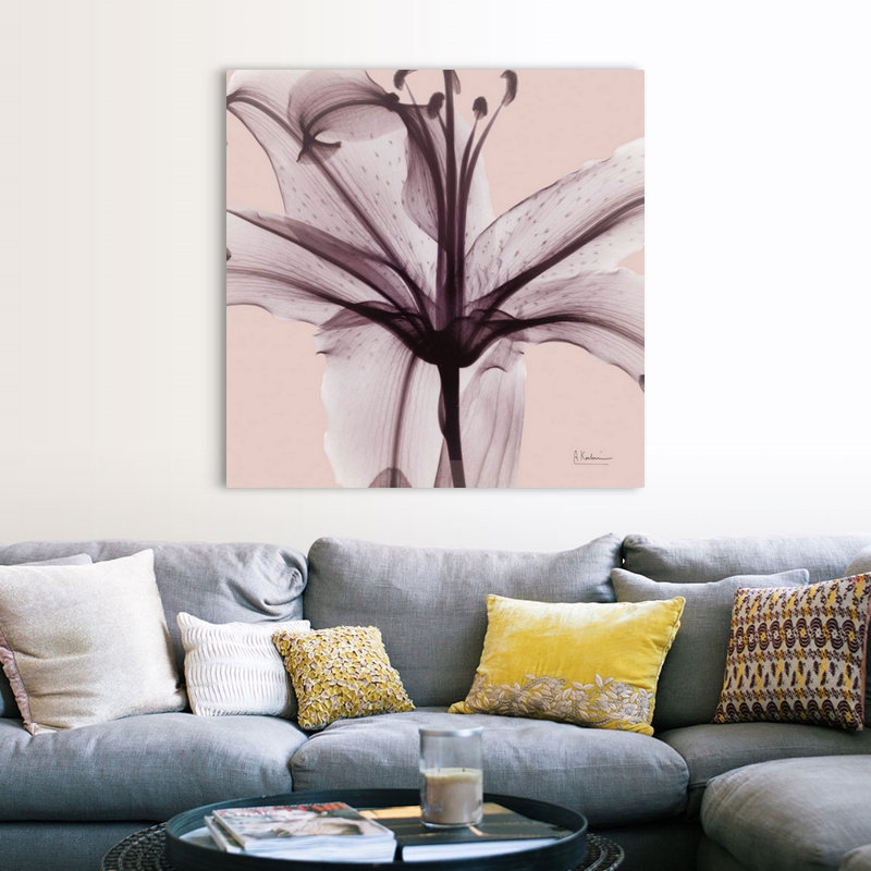 "Sensible Lily" par Albert Koetsier, reproduction d’art sur toile, Toile tendue, H 48 po x l 48 po x P 1,25 po