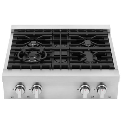 Cosmo 30'' Stainless Steel Gas 4 Burner Cooktop