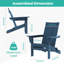 Chaise Adirondack pliante Bruce HDPE-317803511