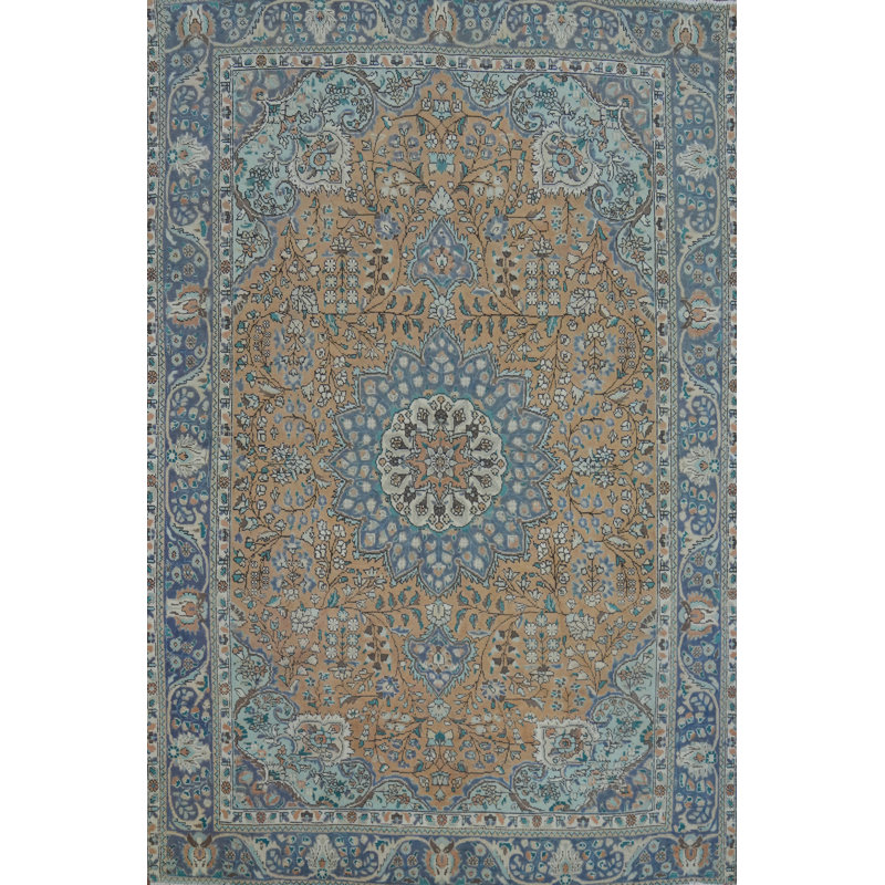 Tapis traditionnel en laine 7 x 9