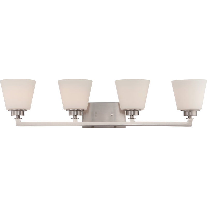 Angyl 4 - Light Dimmable Vanity Light, Brushed Nickel