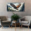 «Soaring Bald Eagle 1» par Rey Klimt, art mural sur toile-554078479
