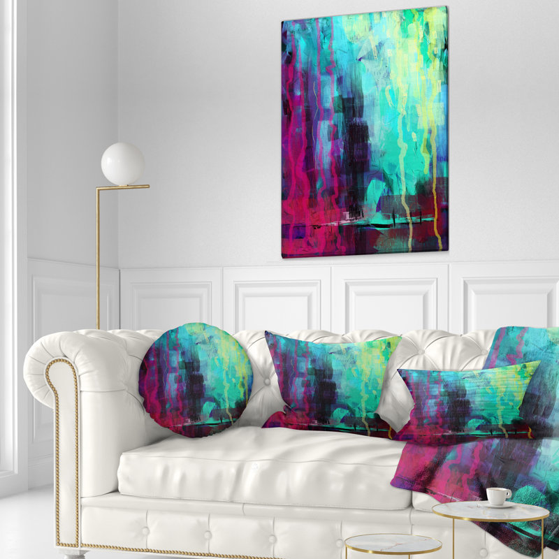 Abstract Digital - Abstract Printed Pillow