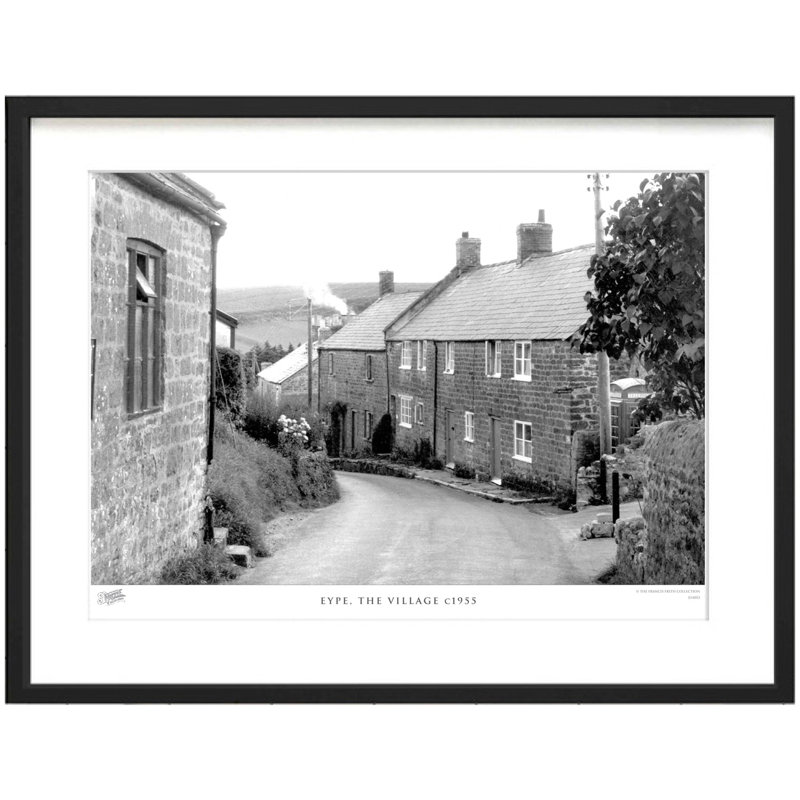 Eype, The Village C1955 by Francis Frith - Single Picture Frame Print, 45cm H x 60cm W x 2.3cm D
