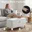 Fabric Upholstered Storage Bench-389275073