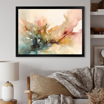 Delicate Floral Impressions II - Floral Framed Art