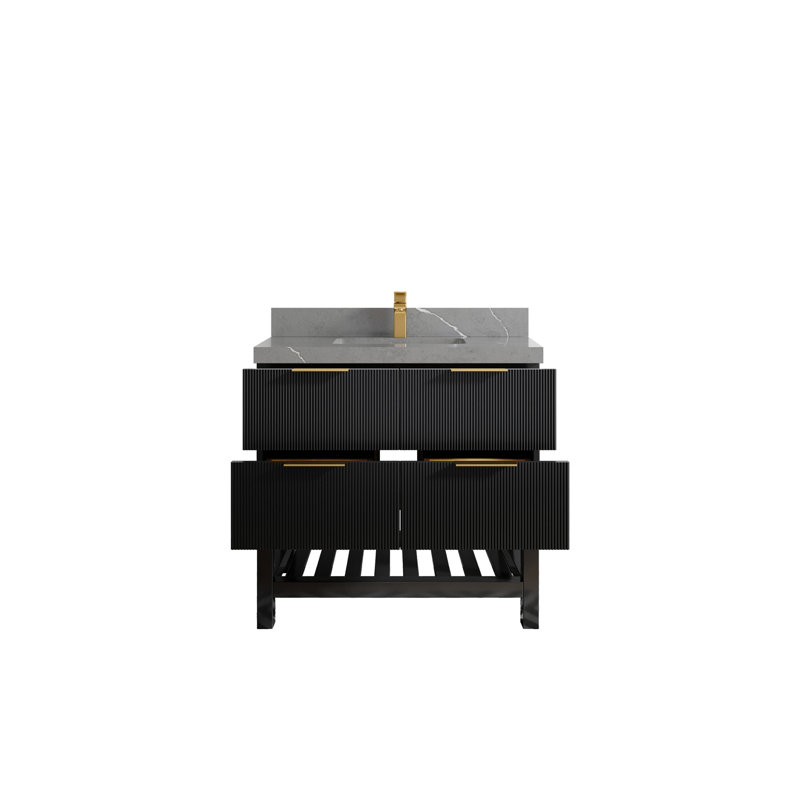 Ensemble de meuble-lavabo simple 36 po Chaka