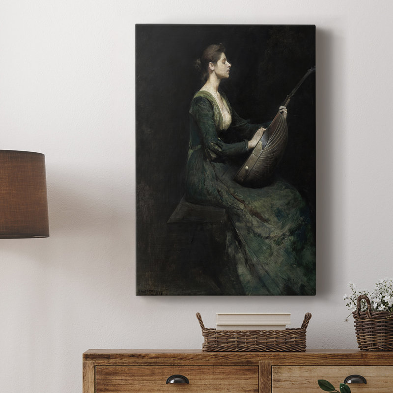 Impression de portrait rétro XXV - galerie Cavas, H 36 po x l 24 po