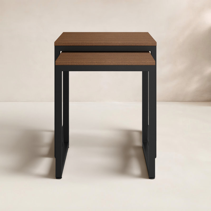 Ensemble de tables d'appoint Townsend, Mahogany