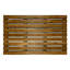 Tapis de douche réversible en teck et bois Mccollom