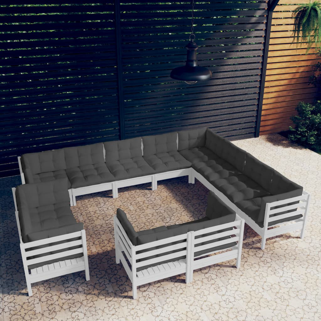 Gartenecksofa Hubertusz mit Kissen