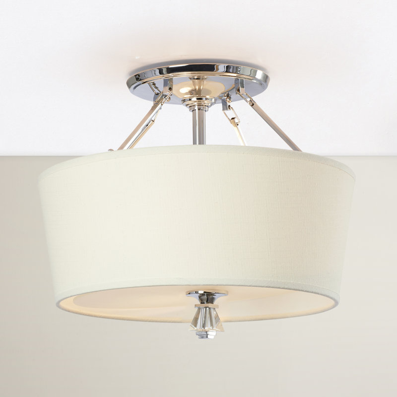 Plafonnier semi-encastré 3 lumières 18 po Gildersleeve