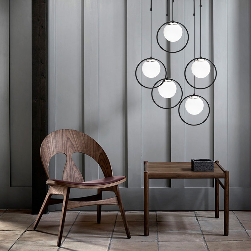 Tassone 5 - Light Black Unique/Statement Pendant