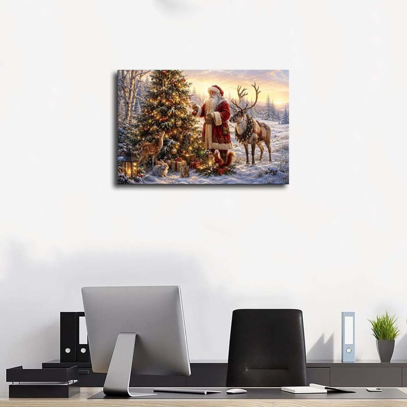1 Piece Wrapped Canvas Wall Art